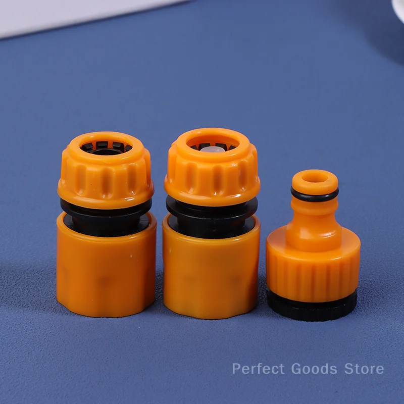 1Pc ABS Garden Hose Faucet Quick Connector 1/2 Inch Graden Hose Water Tap Threaded Connector Faucet Adapter For Irrigation