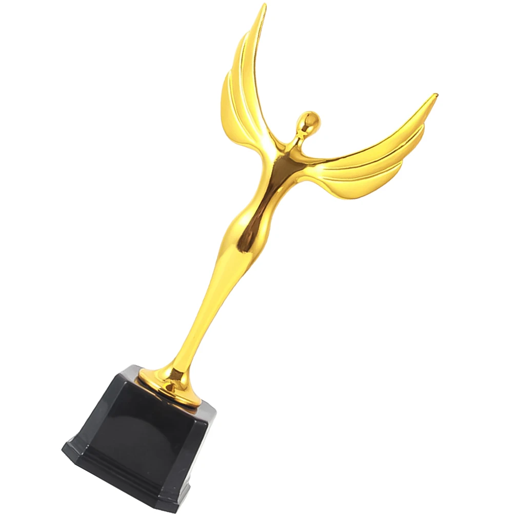 

Plastic Gold Mini Cup Plastic Gold Trophies for Kids Angel Big Awards School Winner Lightweight Formal Encouraging