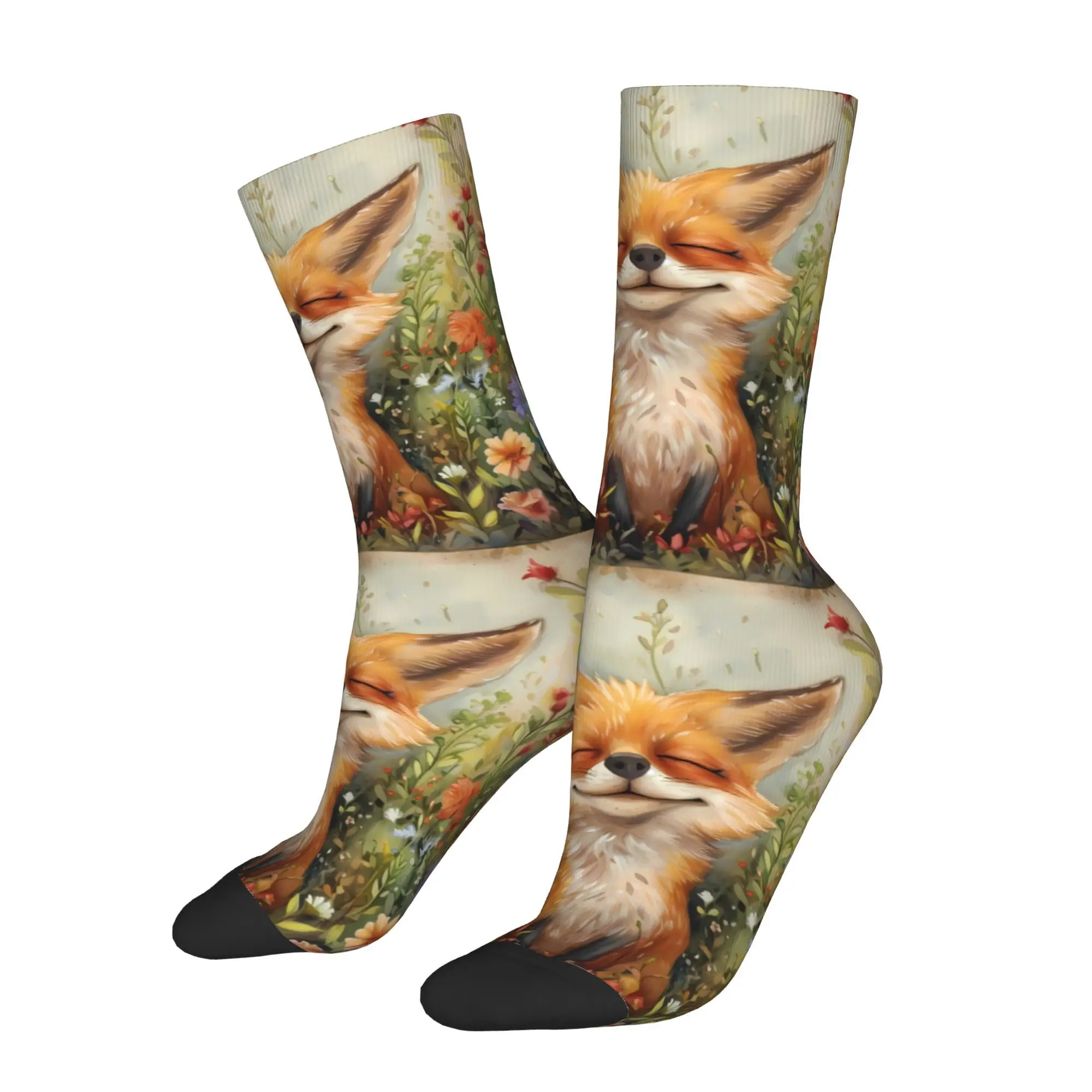 

Smile Fox Sock Printed Man Polyester Fashion