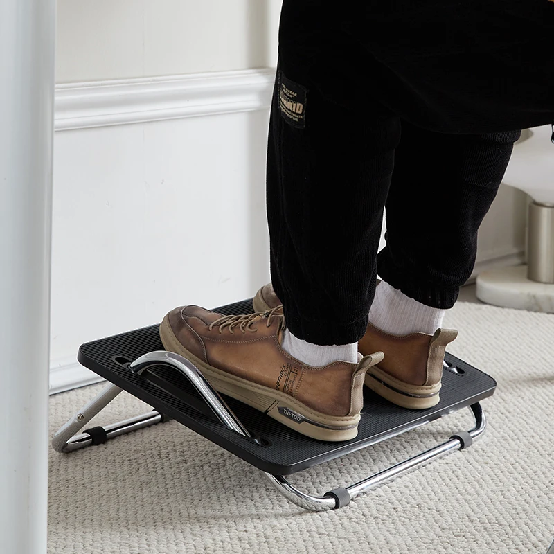 Adjustable Ergonomic Footrest Stool Office Leg-Rest Chair Under-Desk Pedal Workstation Comfortable