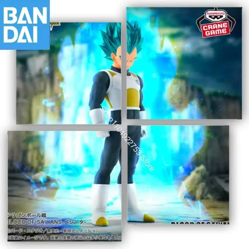 

BANDAI NAMCO BANPRESTO DRAGON BALL MatchMarkers BLOOD OF SAIYANS Super Vegeta Son Goku Аниме Фигурка Mopdel В наличии Оригинальный подарок