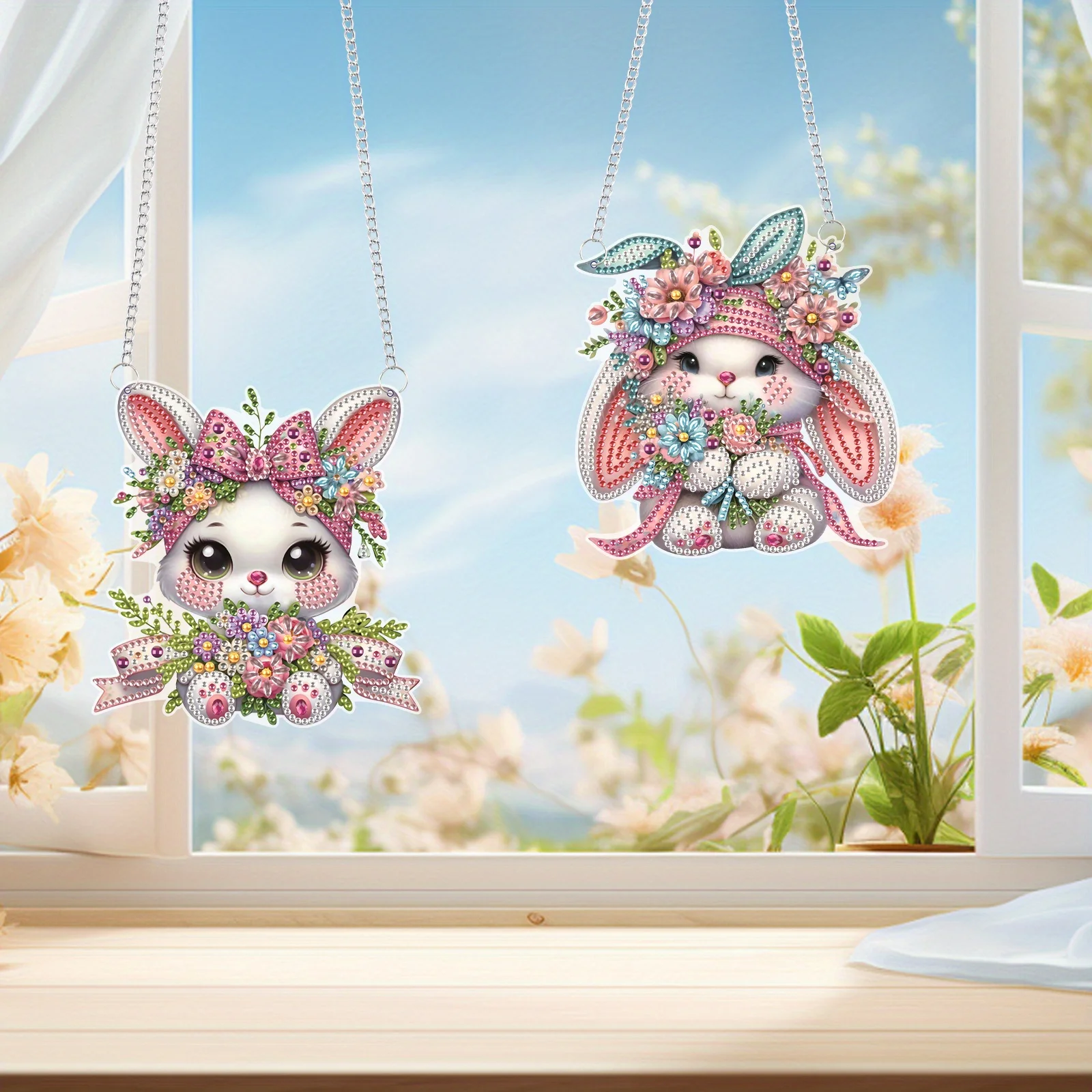 2 шт., подвесной набор для алм – обзор и цена Art Craft Rabbit