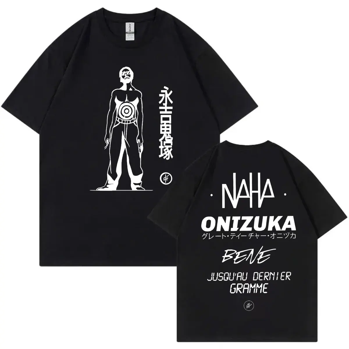 

Limited French Rap Duo PNL Onizuka Merch T Shirt Men Women Hip Hop Vintage Short Sleeve T-shirt Fashion Casual Cotton T-shirts
