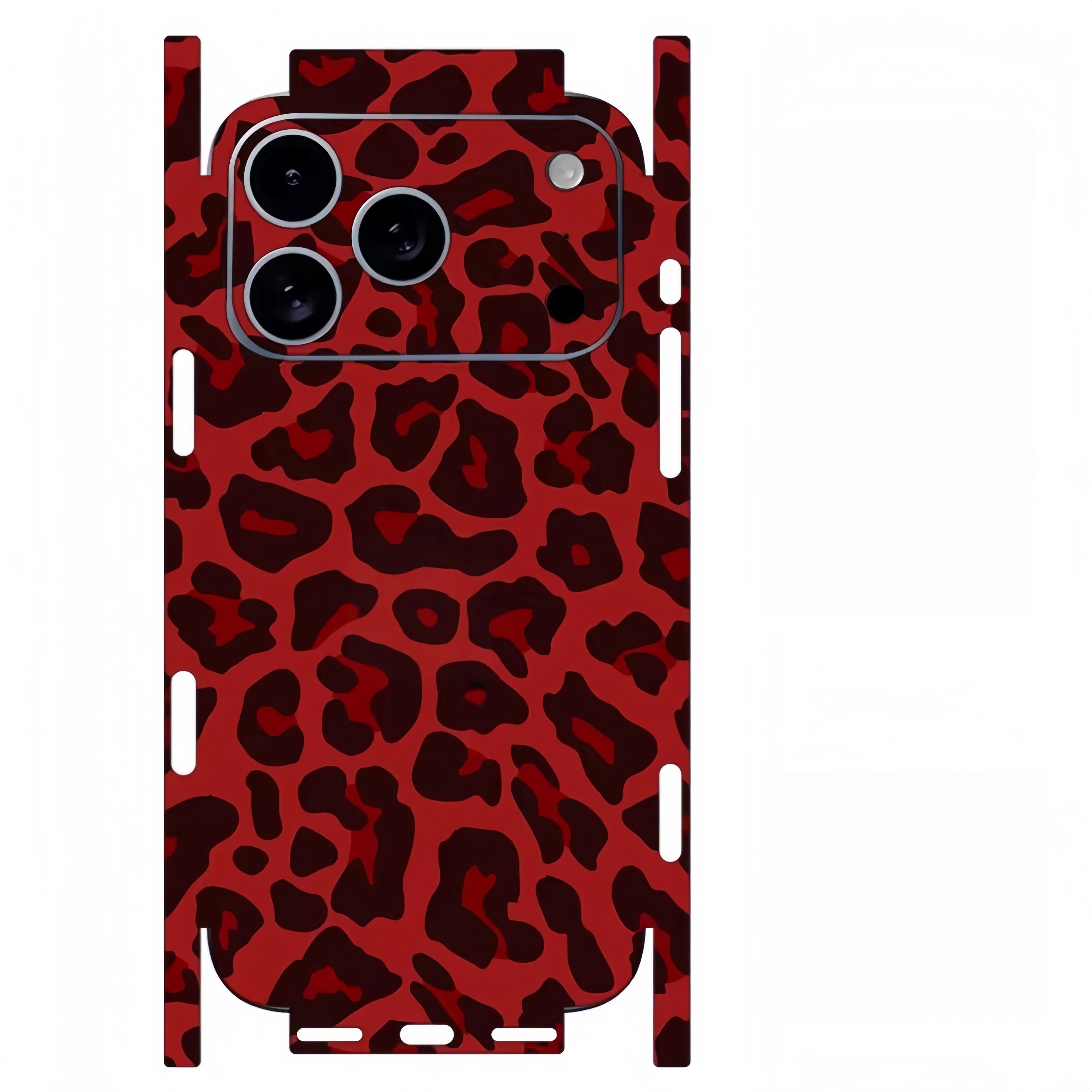 

For Apple iPhone 17 16 15 14 iPhone17 16 E Full body Wrap Decal Skin 3D Plain color Rear Protective Sticker Film