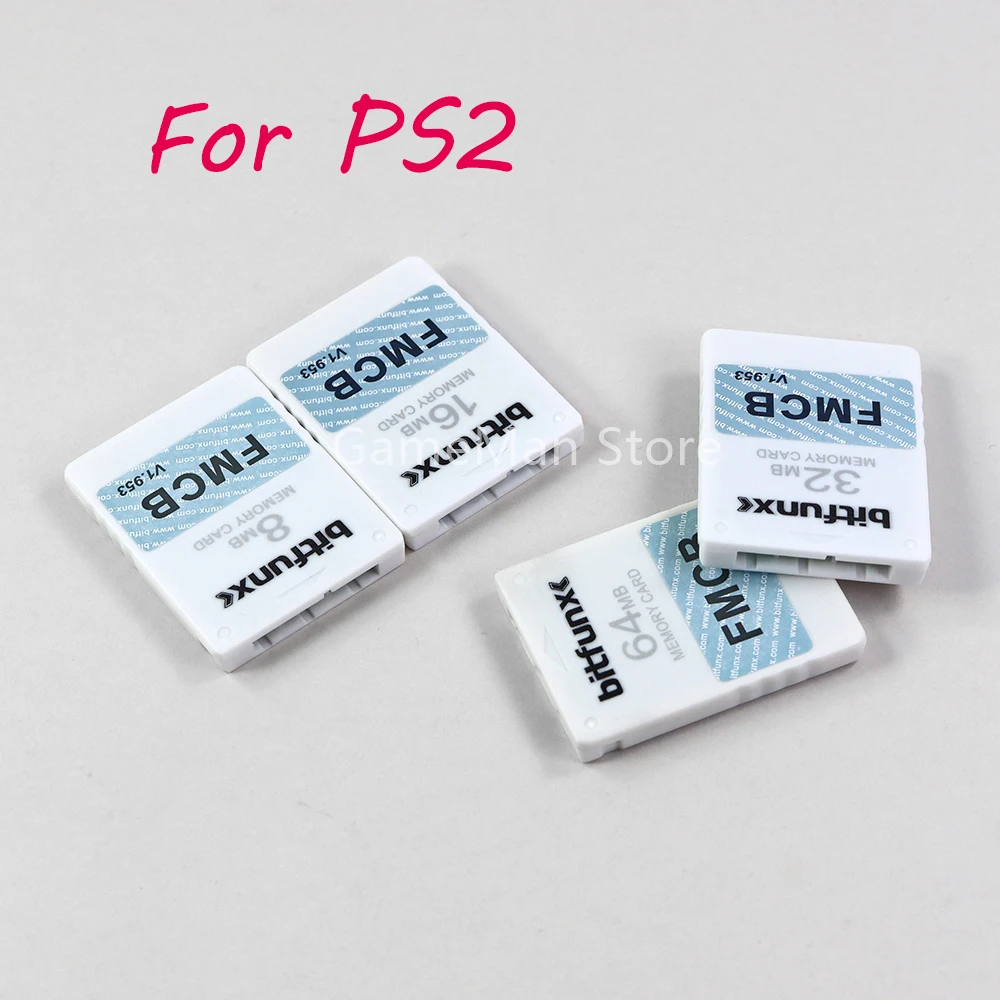 15pcs FMCB Memory Card 8MB 16MB 32MB 64MB MCboot V1.953 For PlayStation 2 PS2 Game Console