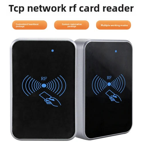 Imagen 2 del producto Nuevos productos TCP IP lector de tarjetas de red Ethernet LAN porta mifare RFID RJ45 dispositivo 13,56 Mhz compatible con cabezal de lectura de Internet HTTP nfc