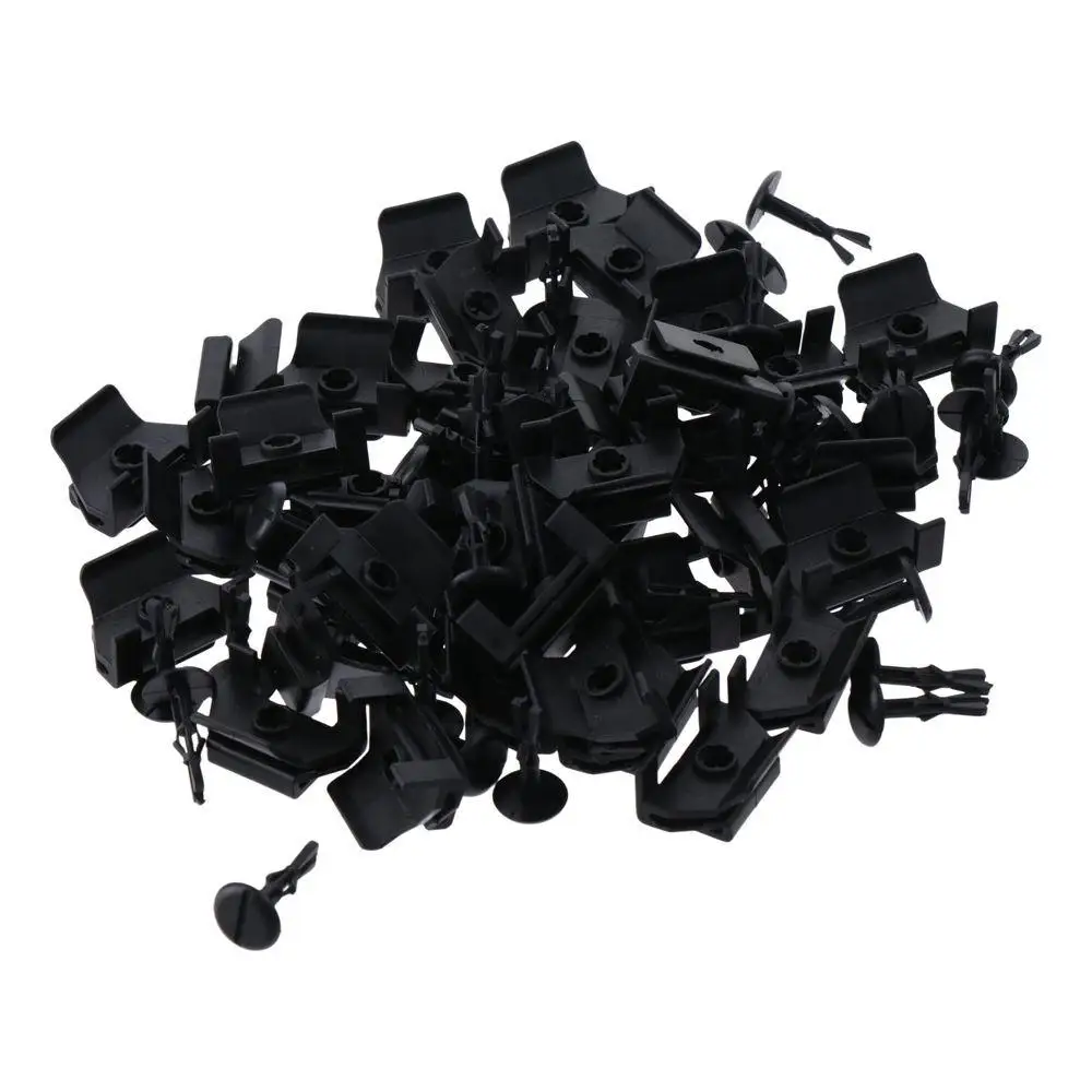 

40Pcs 47749-58010 Sets Car Assessories Parts Black 53879-58010 Front Fender Pin Set For Car