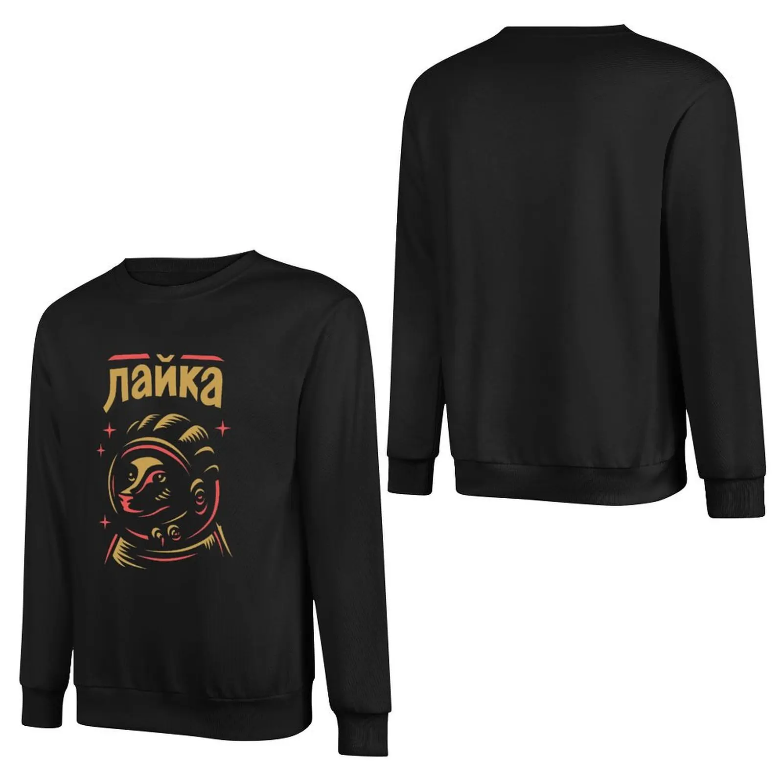 Laika Pullover Hoodie men's winter sweater tracksuit men sweatshirts men