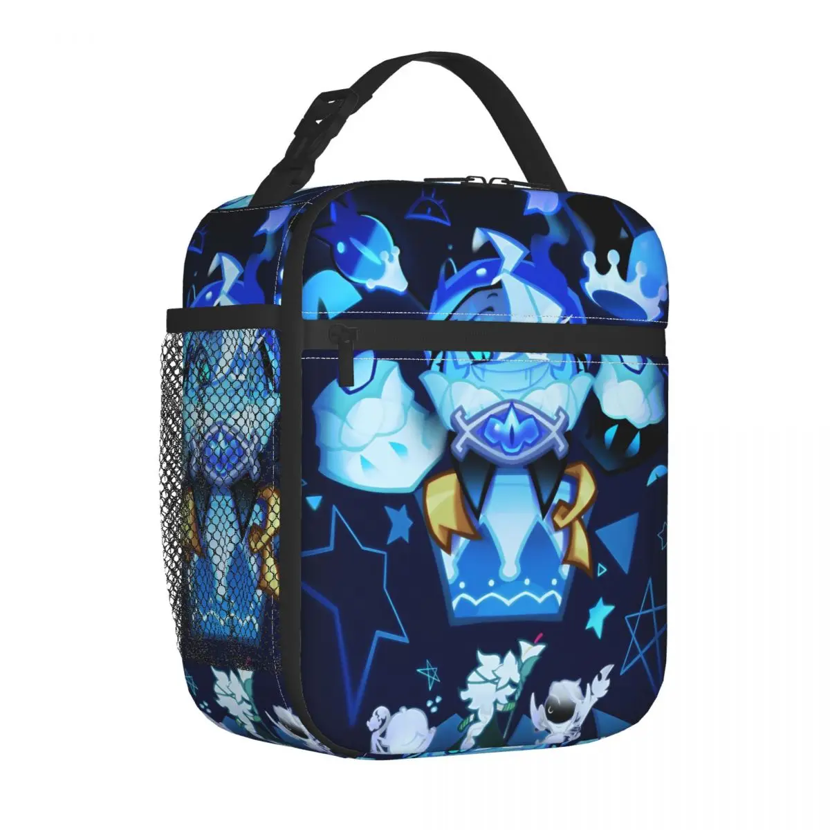 Shadow Milk Cookie Run Kingdom Insulated Lunch Bag Thermal Bag  Lunch Container Cute Cartoon Anime Large Tote Lunch Box School
