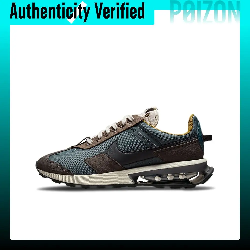 Nike Air Max Pre-Day Casual Shoes Unisex Low-top Dark Green/Brown/Yellow DC5330-301