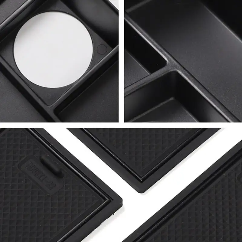 Car Center Console Storage Box For Dongfeng Fengshen EX1 Dacia Spring Central Armrest Tray Cup Holder Accessories Organizer