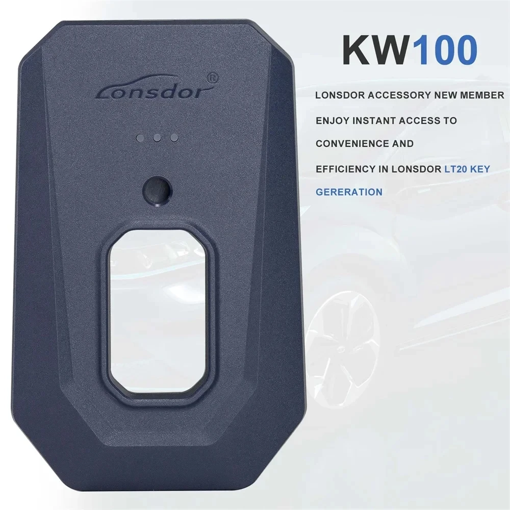 Lonsdor KW100 for Toyota Smart Key Generation for LT20 Keys Generation When All Keys Lost & Adding Keys