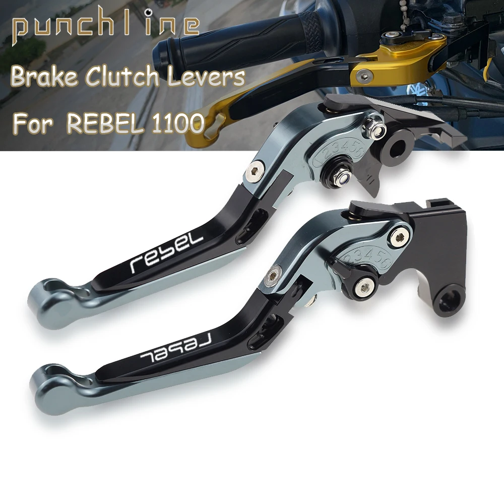 Fit REBEL 1100 2021-2023 Brake Levers For CMX 1100 CM 1100 Clutch Handles Folding Extendable