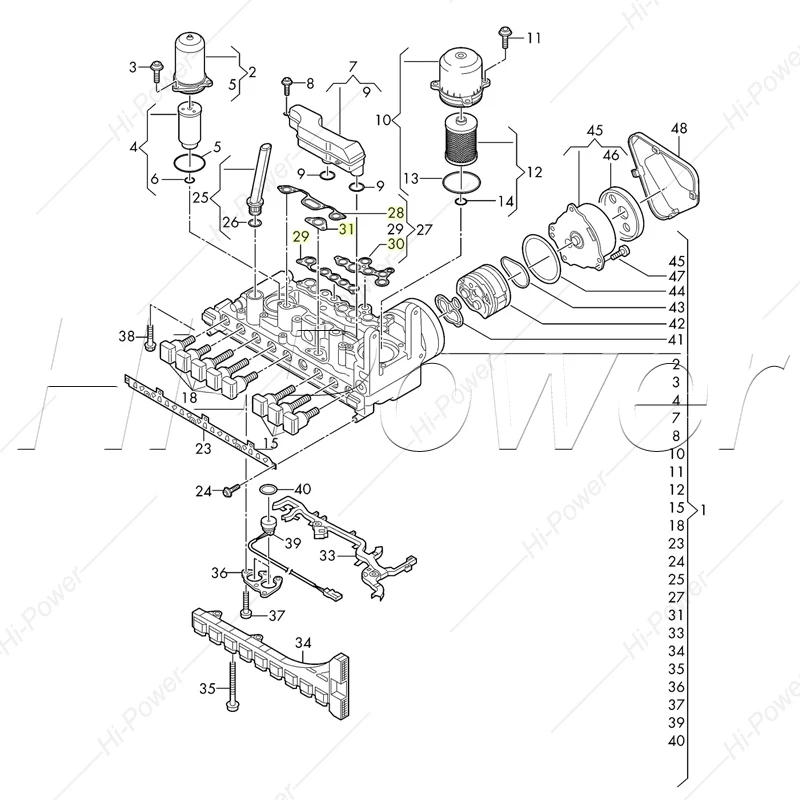 0CJ 0CK 0CL 변속기 밸브 본체 속도 AUDI A4 AVANT B9 0CK용 듀얼 클러치 가스켓 325445   0CK 325444   0CK 325443   0CK 325446   개스킷