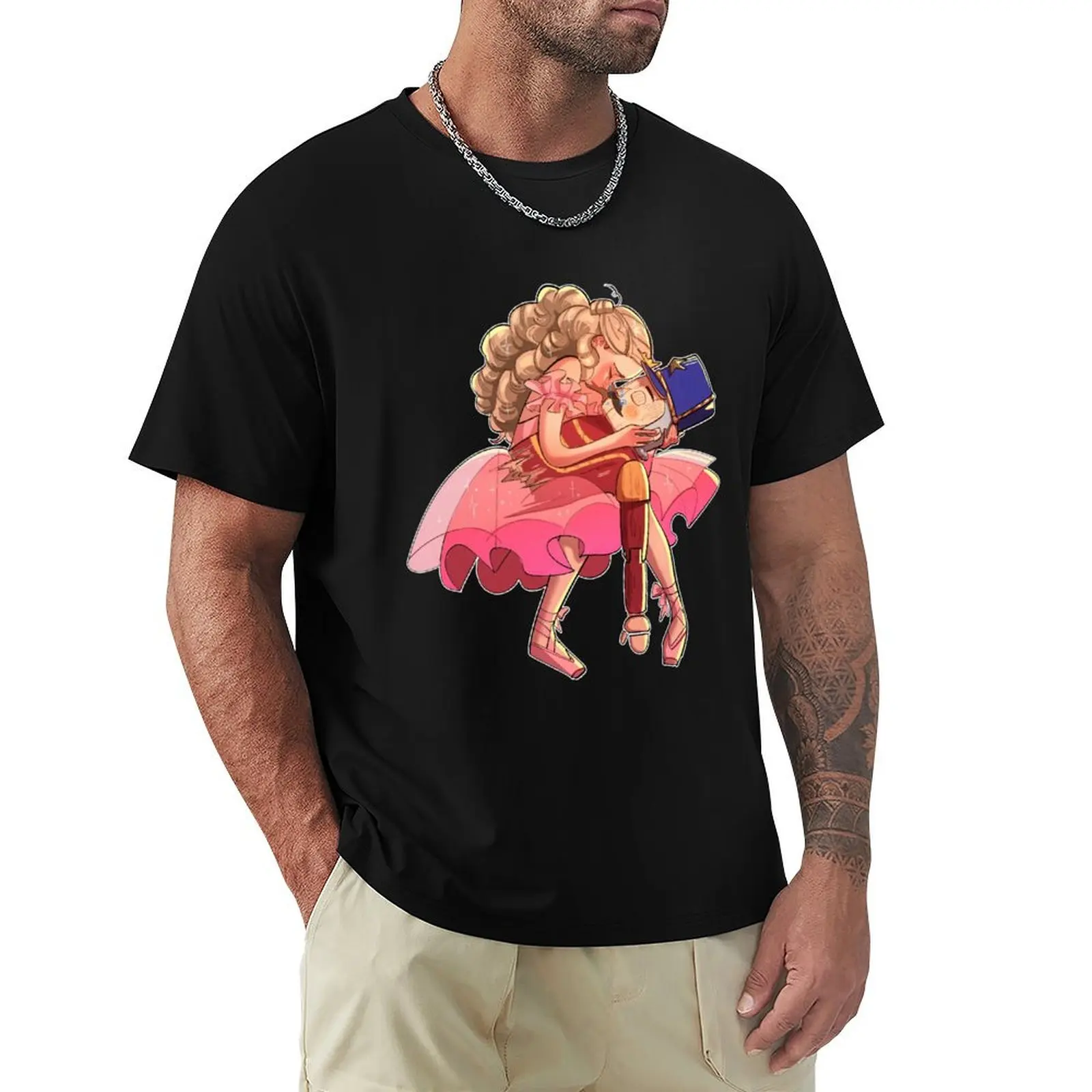 nutcracker couple art T-Shirt man t shirt cotton T-Shirt