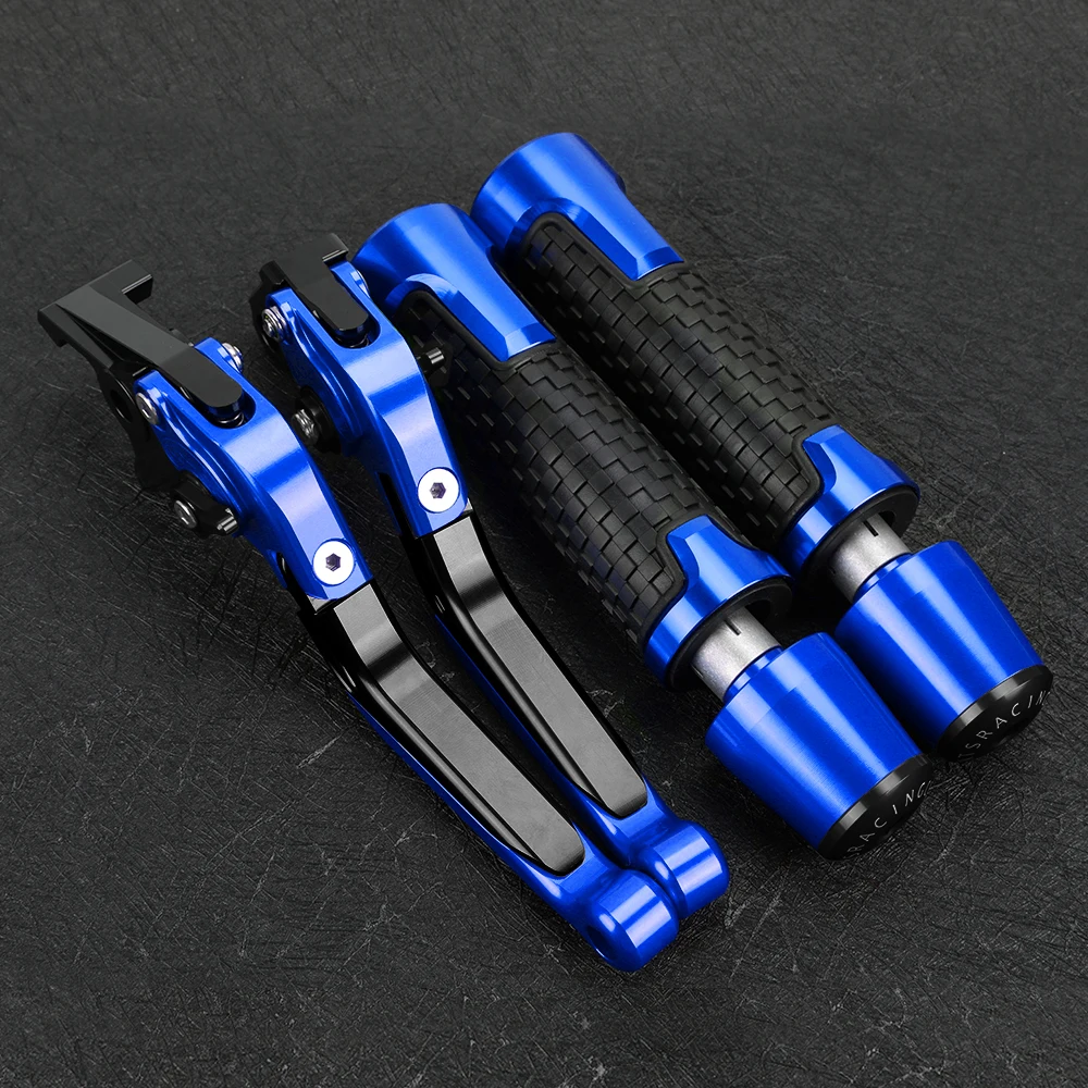 

MT 125 Motorcycle Clutch Brake Levers Protector Handlebar Grips Ends Aluminum For YAMAHA MT125 MT 125 2014 2015 2016 2017 2018