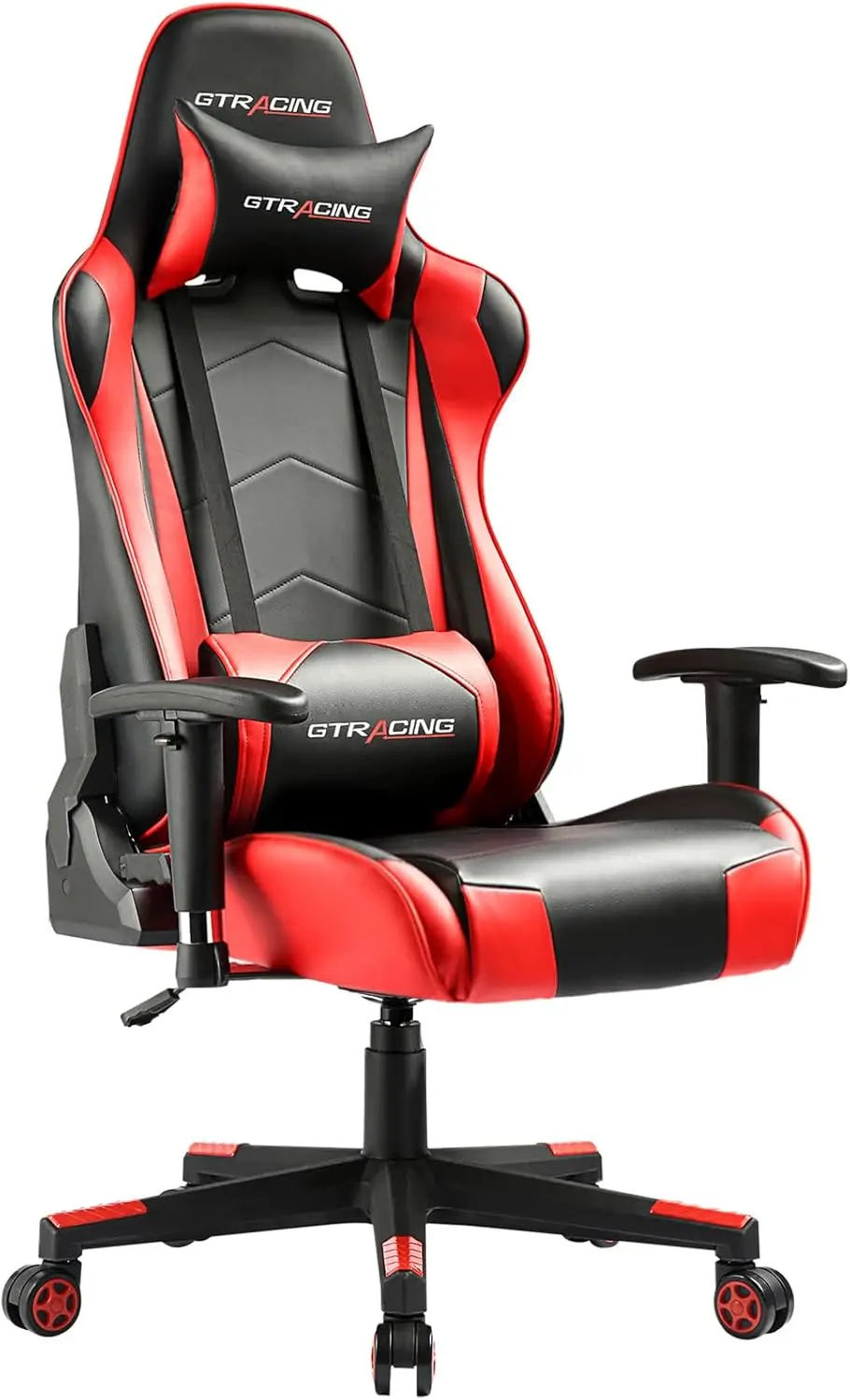 Gaming Chair Racing Office Computer Ergonomic Video Game Chair Backrest and Seat Height Adjustable Swivel Recliner