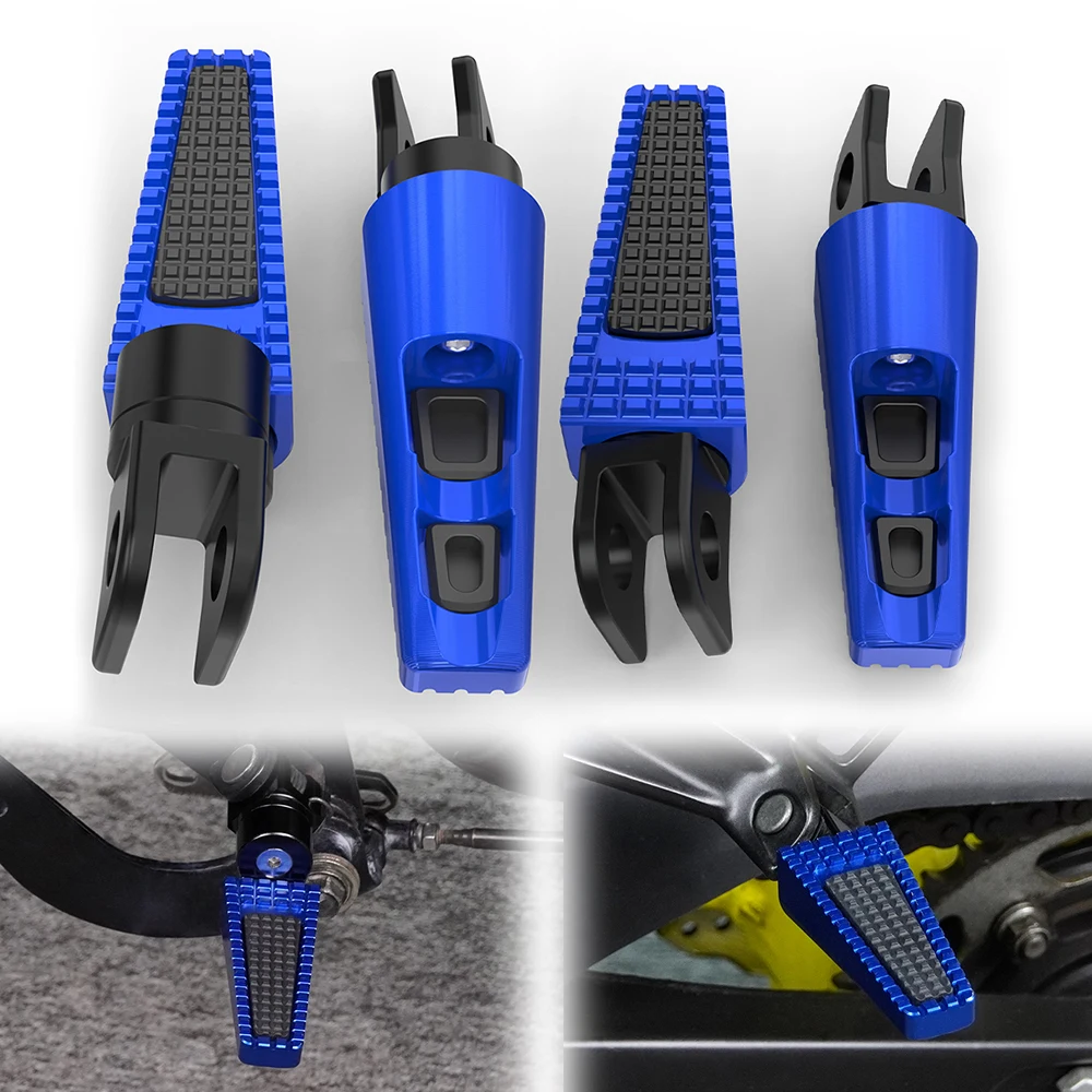 

Motorcycle Front Rear Foot Pegs Footrests Pedal For Honda CB1300 CB500F CB500F CB600F/S Hornet CB1300F CB1000R CBR600F/300R/500R