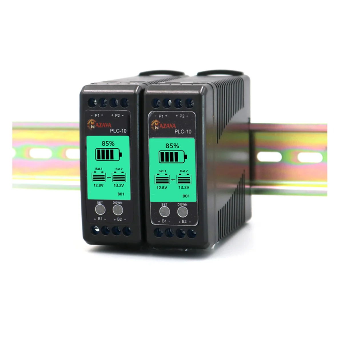 A49T PLC-10 Battery Equalizer Active Gel Lead Acid Li Li-Ion LiFePO4 Battery Balancer 2S 2P 12 24 36 48 96 V