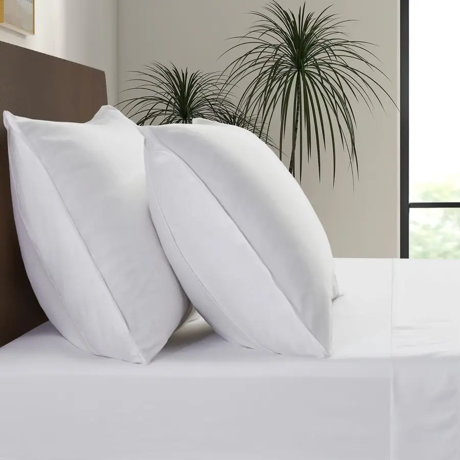 

Bamboo Market King Envelope Pillowcase Set 100 Viscose Made from Bamboo Organically Grown Ultra Soft Cooling 2pcs Classic White