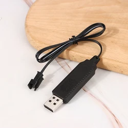 Kabel ładowarki USB do ładowarki baterii litowej 3,7 V SM-2P do przodu RC części do samolotów RC Quadcopter zabawka akcesoria do samolotów