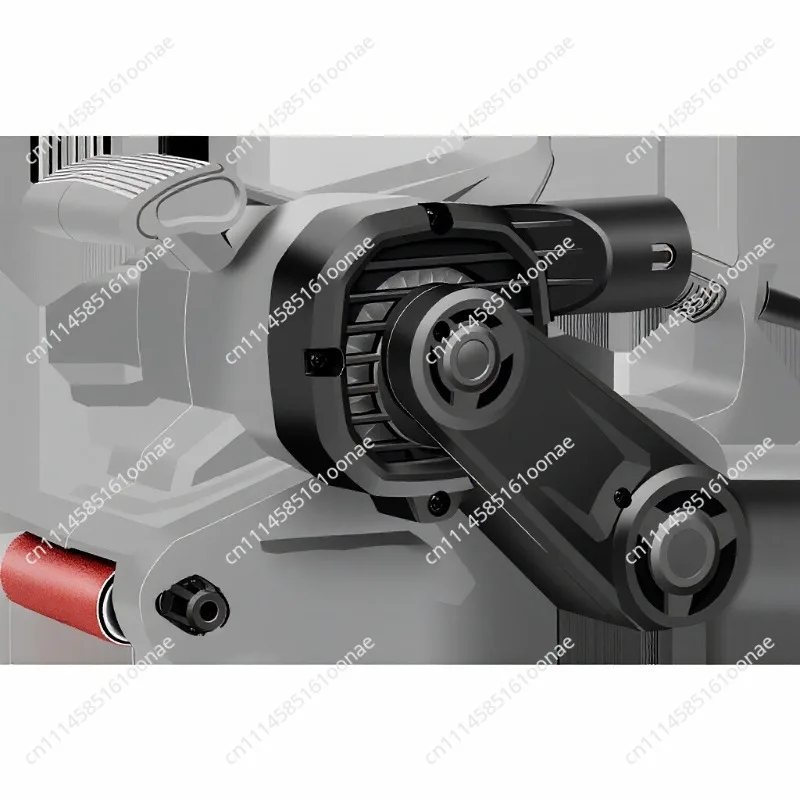 220V Belt Sander Portable Sander Tank Flat Flat Sanding Machine Small Polishing Machine Woodworking Home Sandpaper Machine