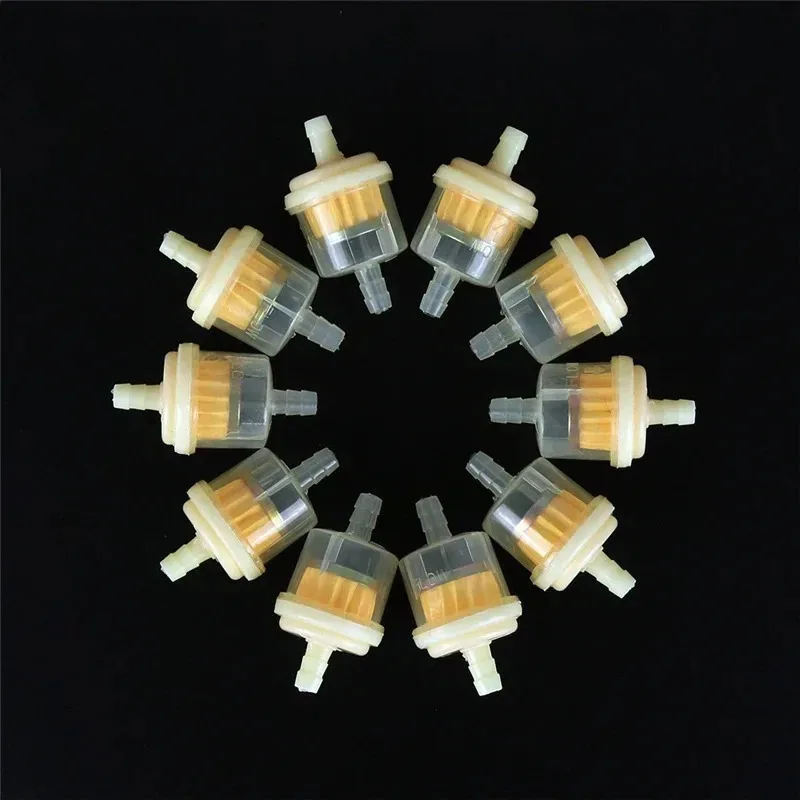 1/10pcs Professional Motorcycle Oil Filter Inline Gas Fuel Filter Gasoline Filters Tool For Scooter Moped Scooter Dirt Bike ATV