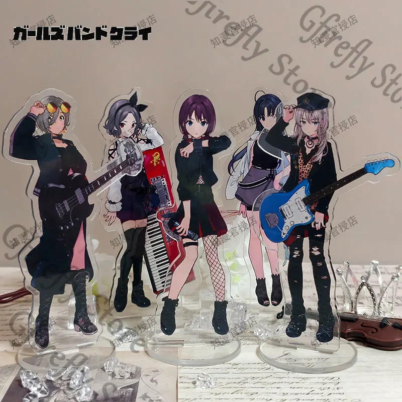 

Display Stand NINA ISERI Acrylic Indicative Board Colleagues Anime GIRLS BAND CRY Decoration SUBARU AWA Standing Plate Gift