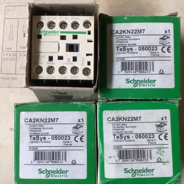 

2026 1pc Control Relay 220v/230 50/60hz 2no2nc Ca2kn22m7 #yy Brand New Original Spot Plc