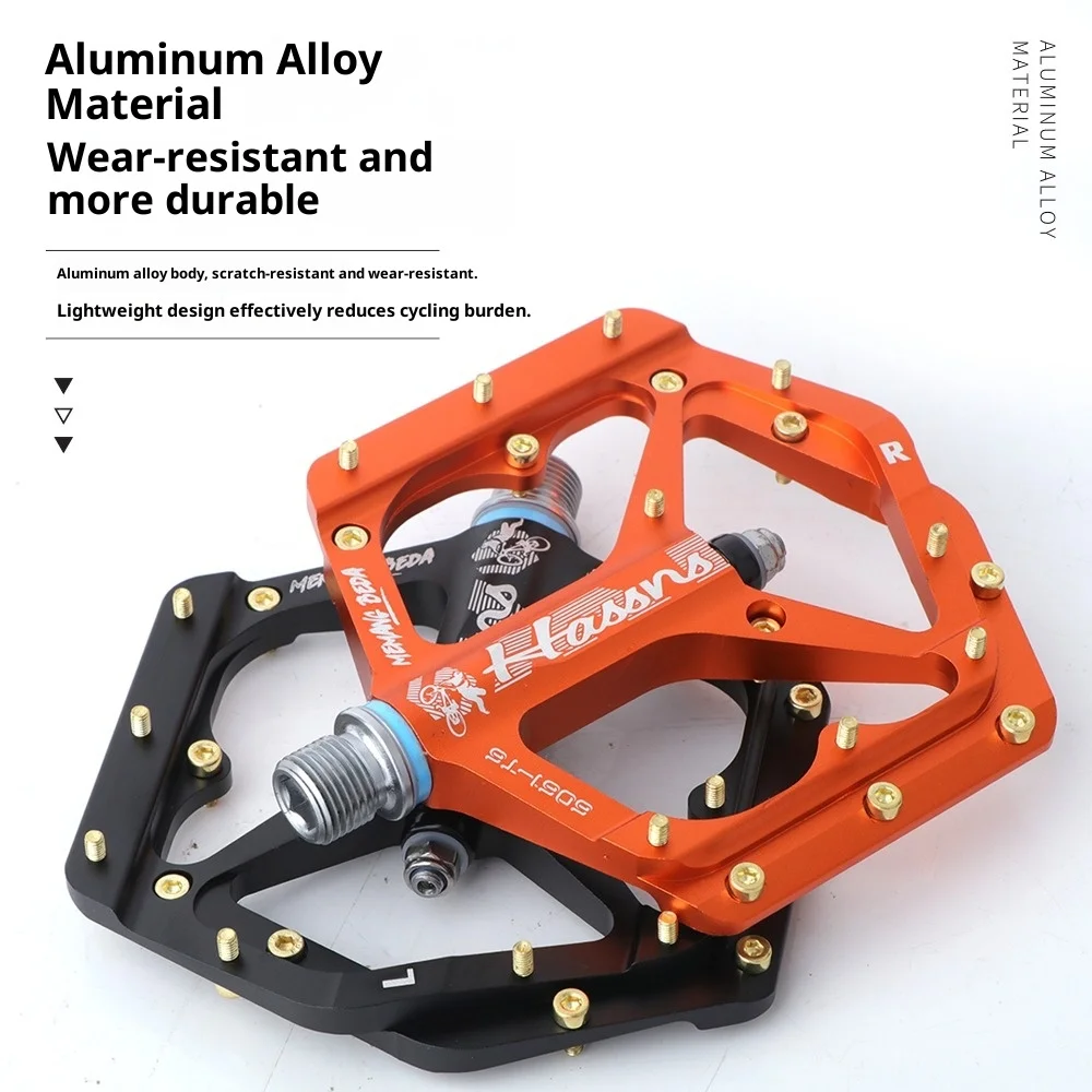 

Mountain Bike Pedals CNC Aluminum Alloy Cartridge Bearing Pedals Sealed Bearing Bicycle Replacement Accessories