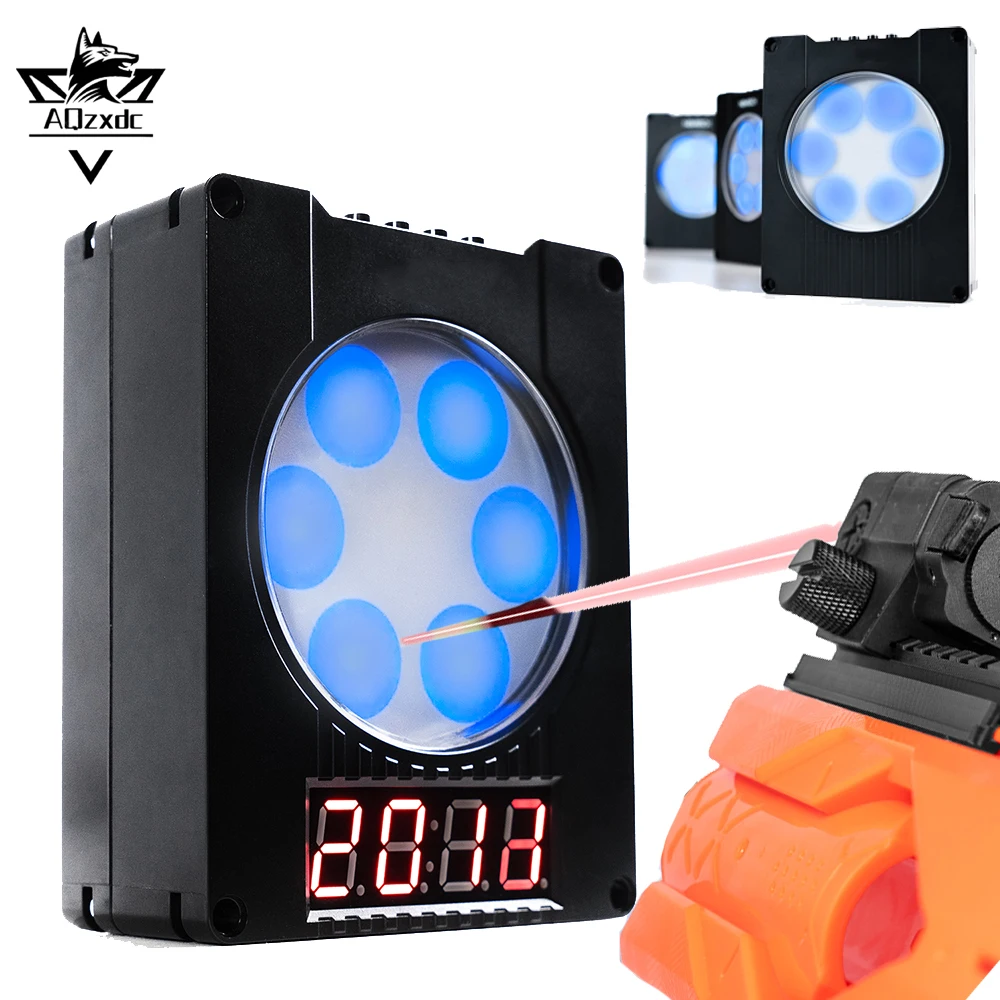 

Tactical Laser Timing Target Airsoft Portable Infrared Induction Laser Training Target for CS Laser Bullet Shooting Practice
