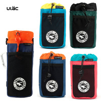 ULAC Bicycle Handlebar Bag 1.0L Cycling Water Bottle Carrier Pouch Pack MTB Road Bike Kettle Bag Riding Stem Bag Accessories