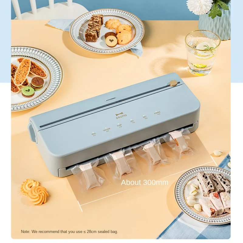 

Fully automatic vacuuming fresh-keeping household sealing machine food packaging small vacuum sealer