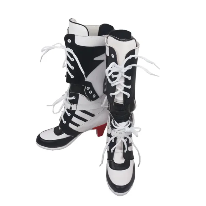 Costume Props Adult Cosplay Boots Joker Davidsion Accessories Shoes Boots for Girls Women Halloween Cosplay Shoes