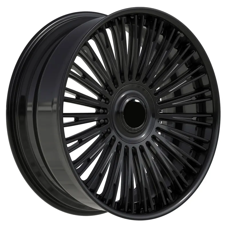 

Custom Forged Alloy Polish Black Multiple Spokes Rim 5x114.3 5x120 5x130 5x112 18 19 20 21 22 24 26 Inch Wheel