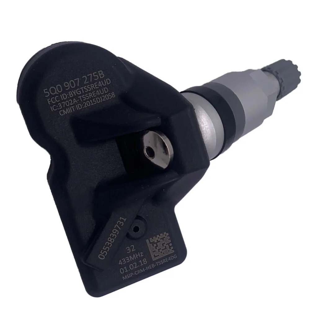 5Q0907275B 4PCS Sensore di Pressione Dei Pneumatici Sistema di Monitoraggio TPMS Per Audi RS3 Bentley Bentayga Porche Volkswagen Beetle Golf Eos NUOVO