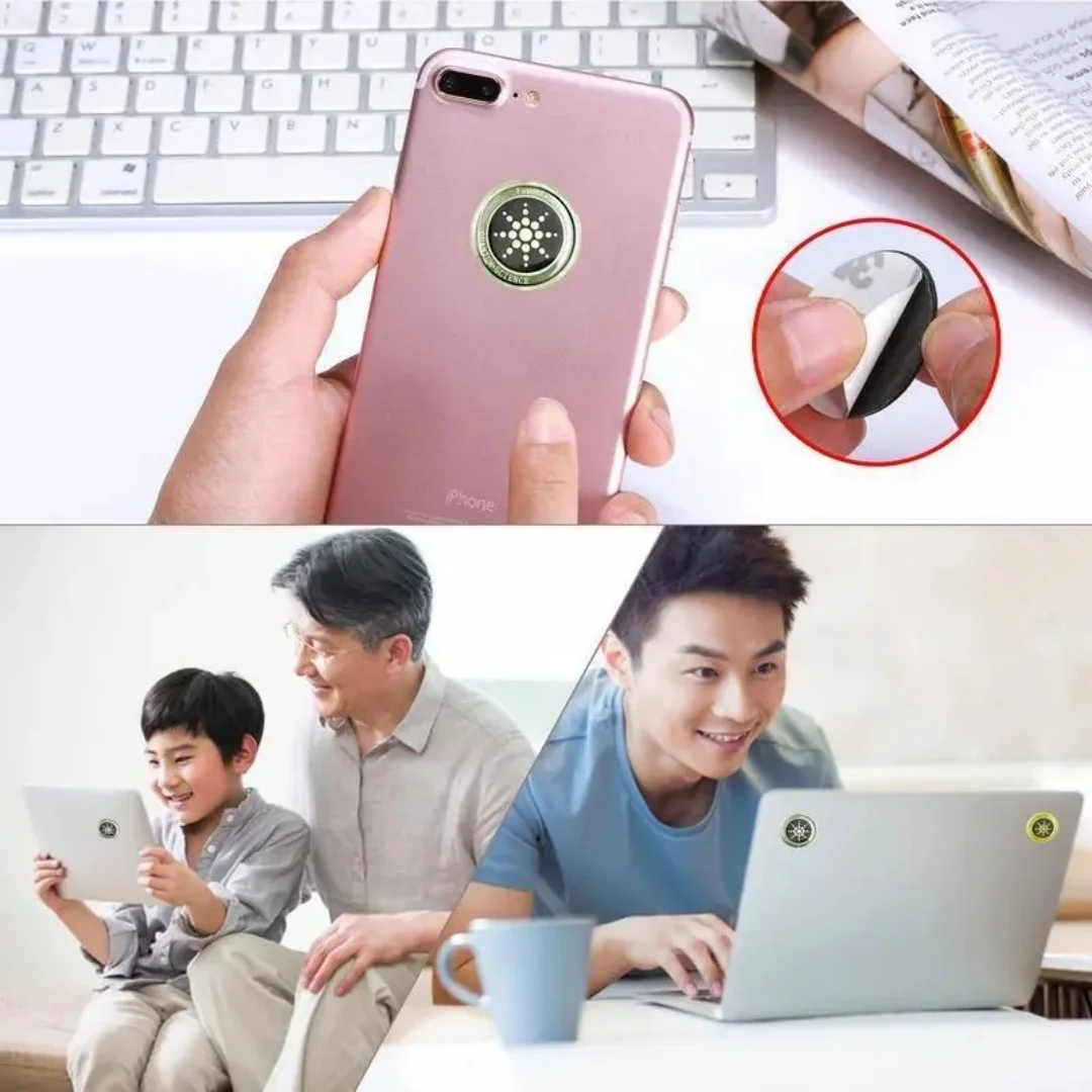 6 Pcs Emf Blocker For Cell Phone,Radiation Blocker For Cell Phone,Emf Stickers,…