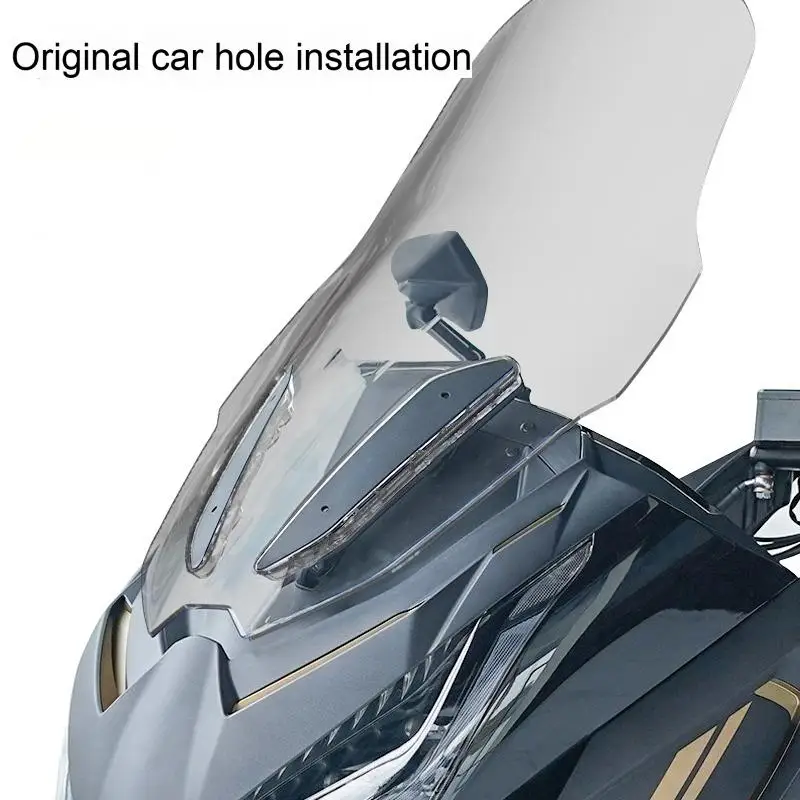 For ZONTES 368E / 350E Motorcycle Front Windshield Modification Accessories Chest Shield Increased Wind Protection Device