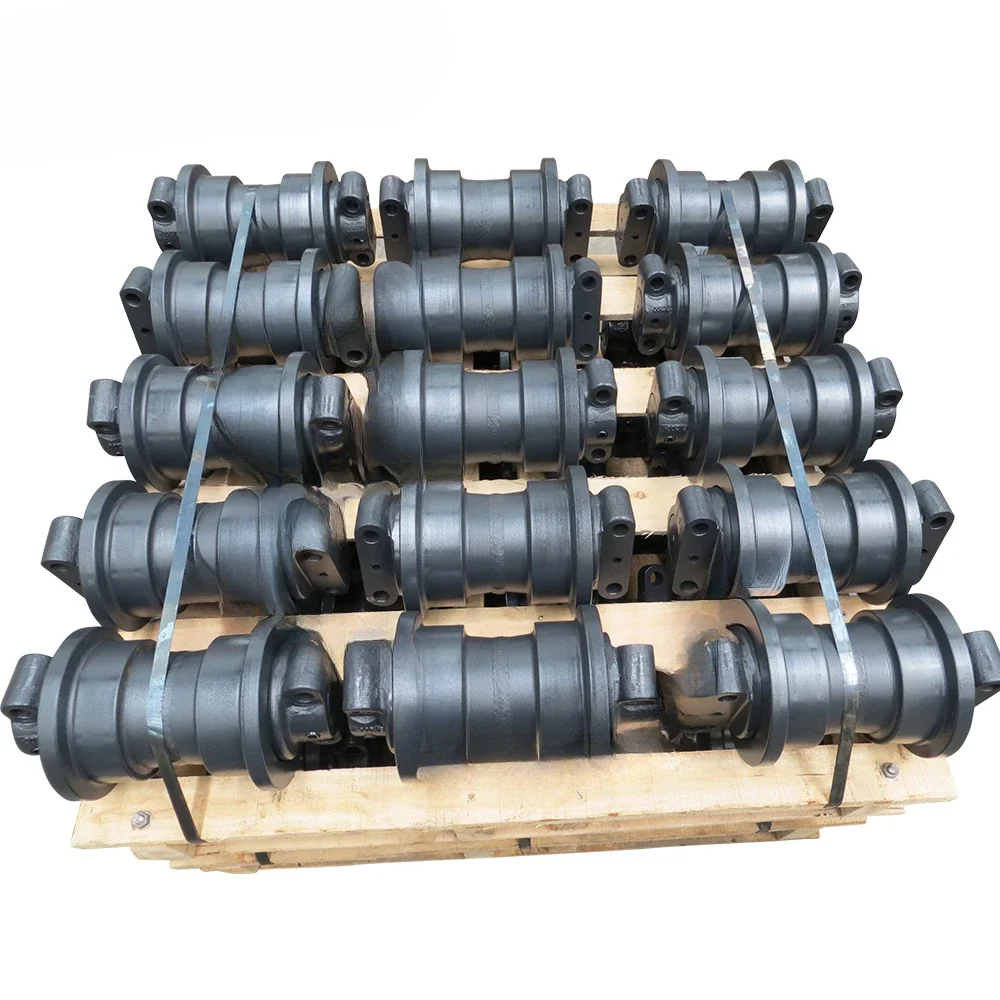 Cheap factory price Mini excavator chassis parts Track roller Bottom roller Lower roller Pc60