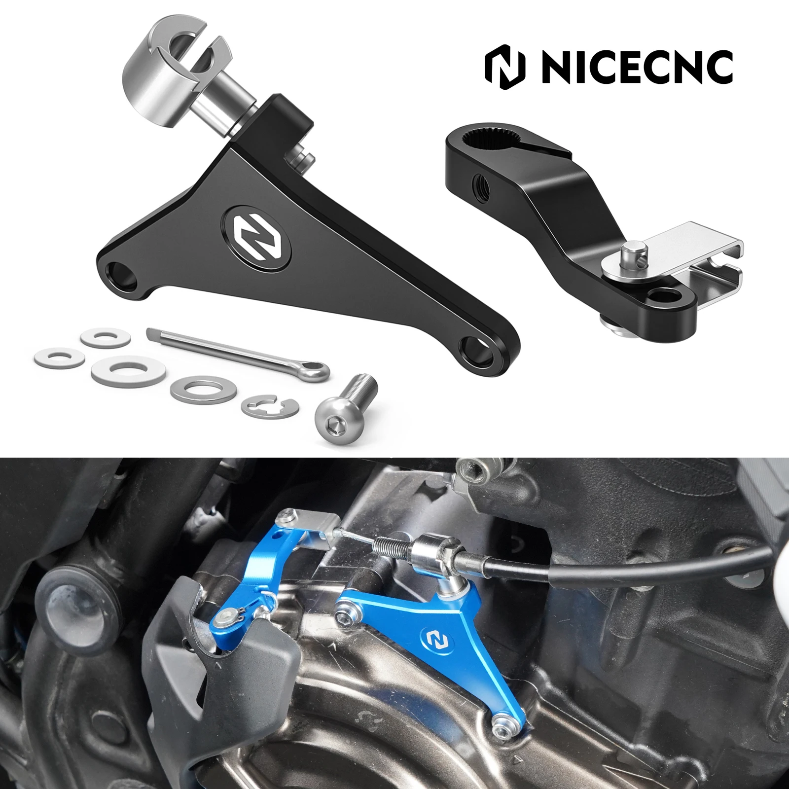 

1x Clutch Lever Extension for Yamaha Tenere 700/Rally Edition XTZ700 19-24 MT07 MT-07 18-22 XSR700 18-23 YZF R7 22-23 FZ07 15-17