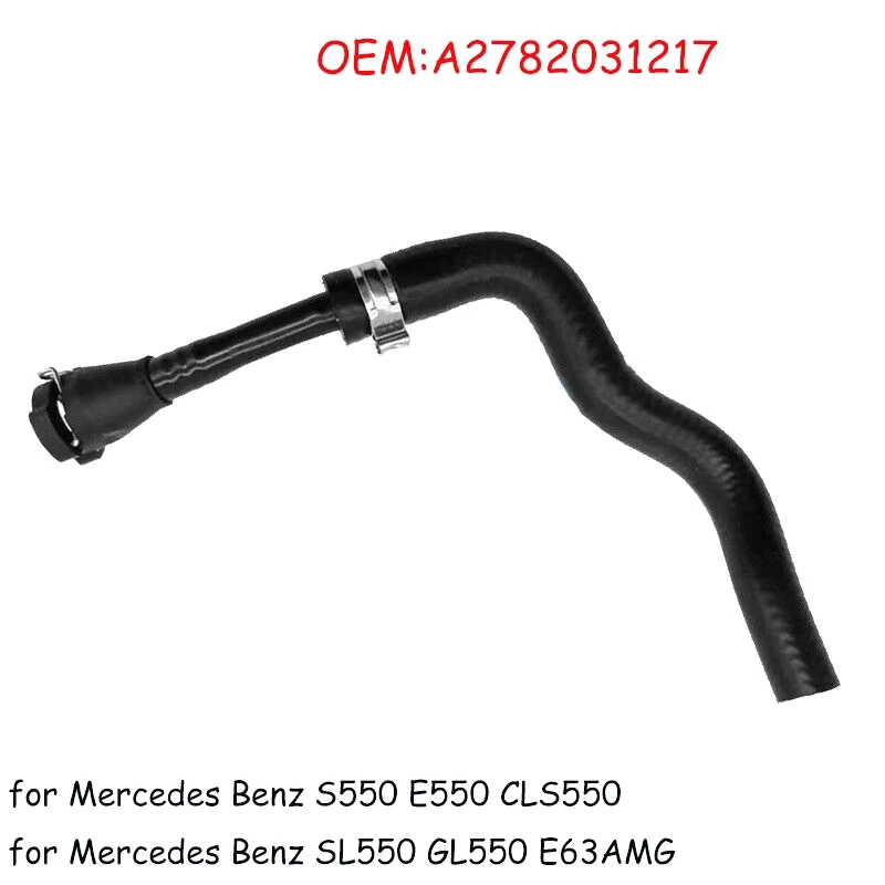 Car Crankcase Breather Pipe A2782031217 2782031217 For Mercedes Benz S550 E550 CLS550 SL550 GL550 E63AMG Vent Hose Replacement