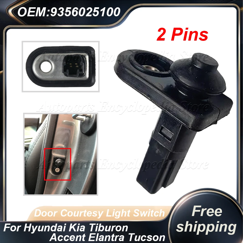 93560-25100 Переключатель света в двери автомобиля 9356025100 для Hyundai Kia Tiburon Accent Elantra Tucson I10 I30 I40 Mohave RIO Sonata