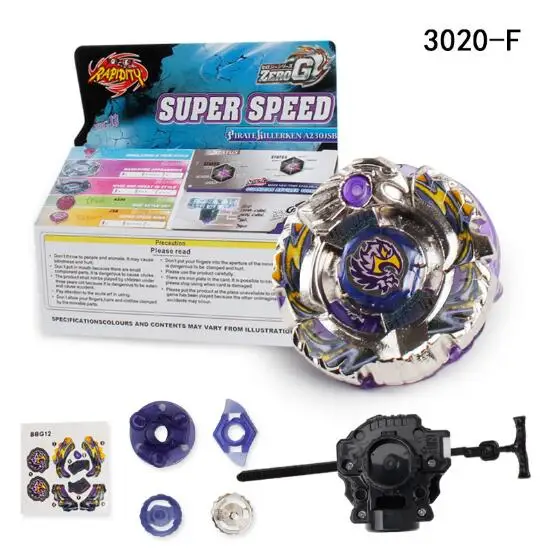 Волчок ZeroG BBG12 Rcher Gryph C145S Super Speed Rapidity 4D Metal Fight Toys