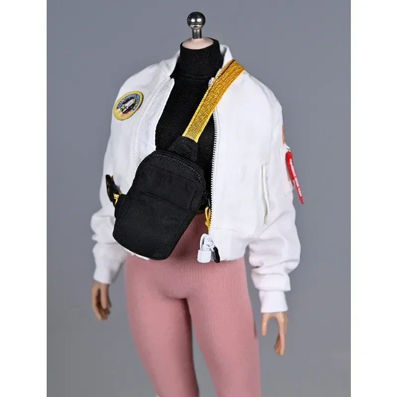 1/6 Scale Female Sports Short Style MA1 Flight Jacket for 12inch Action Figures TBL PH Body Doll Accessories