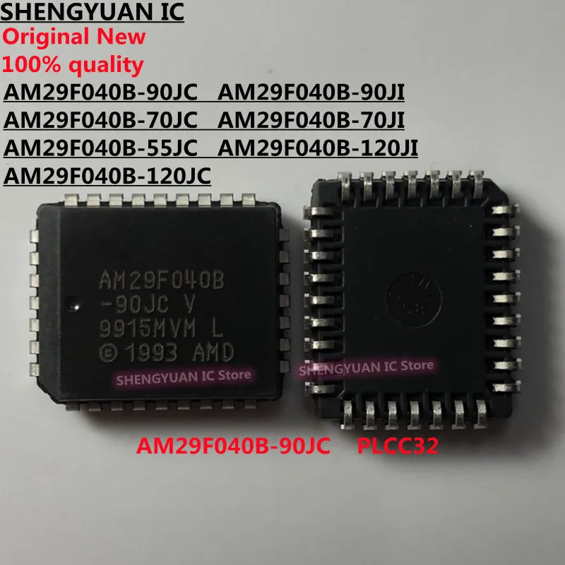 5pcs AM29F040B AM29F040B-90JC AM29F040B-70JC AM29F040B-55JC AM29F040B-120JC AM29F040B-120JI AM29F040B-90JI AM29F040B-70JI new