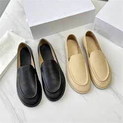 2022 Spring Summer New Sheepskin Shoes French Retro Muller Flat Round Head Lazy Loafer Comfortable and Versatile Fashion Shoes