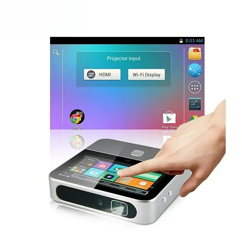 For Spro 2 WiFi Smart Projector and Hotspot, Portable Wireless Projector with Screen Mirroring