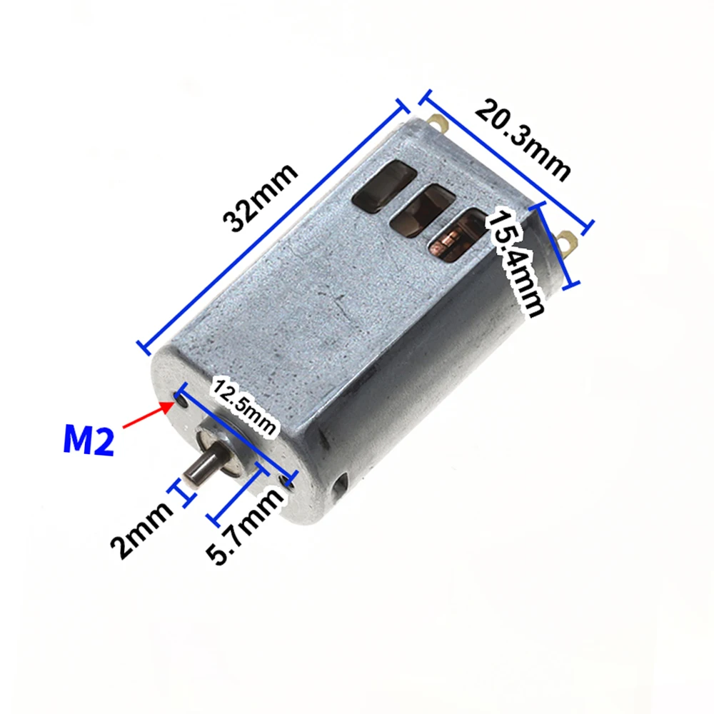

180 DC Motor DC3V Neodymium Iron Boron High-strength Magnet Model Aircraft High Speed Motor 1.2V-4.8V Model Car Driving Motor