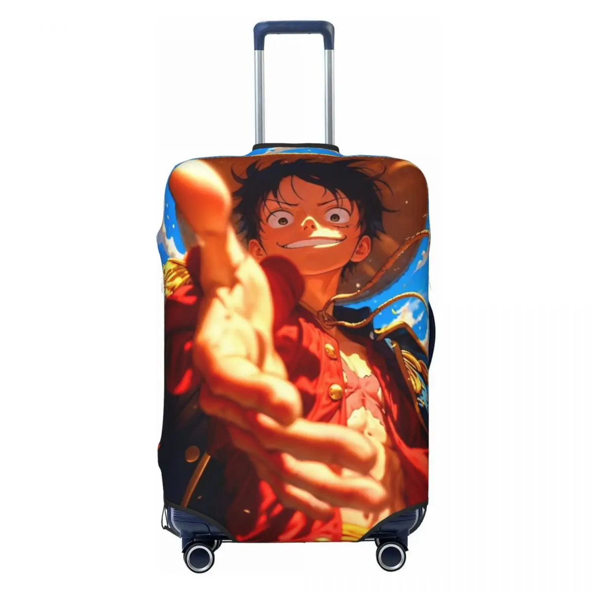 One Anime P-Pieces Suitcase Cover Flight Useful Luggage Supplies Business Protector