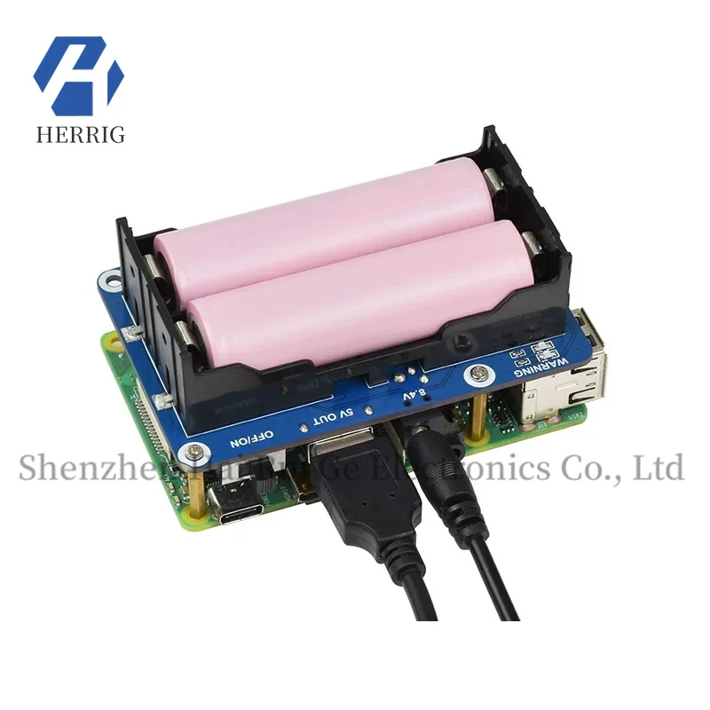 

1PCS Raspberry Pi 3B/4B Lithium Battery 18650 UPS Power Supply Expansion Board